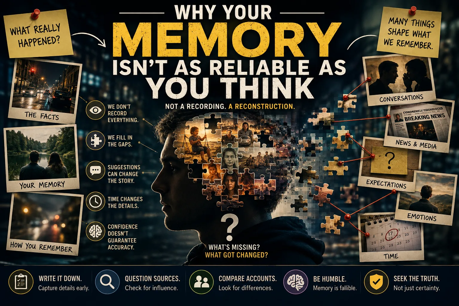 Why Your Memory Isn't as Reliable as You Think