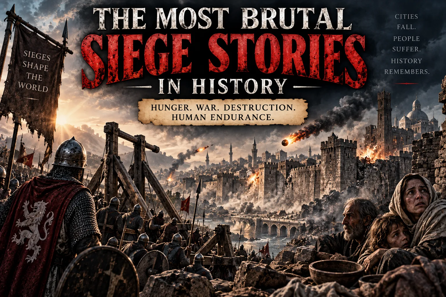 The Most Brutal Siege Stories in History