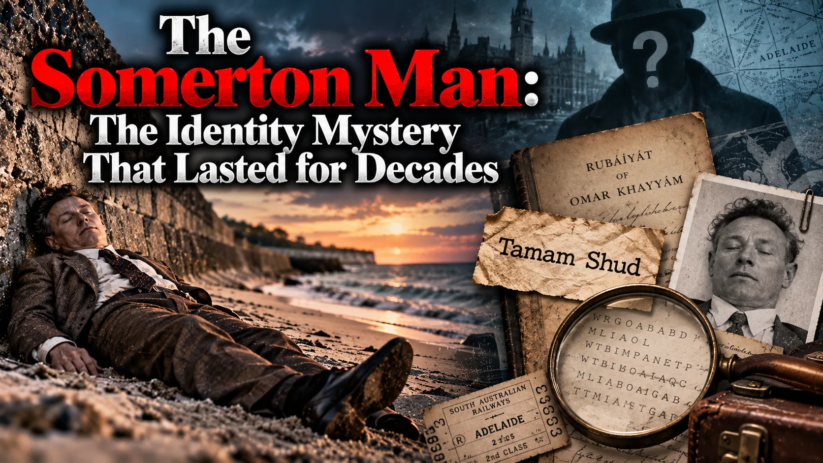 The Somerton Man: The Identity Mystery That Lasted for Decades