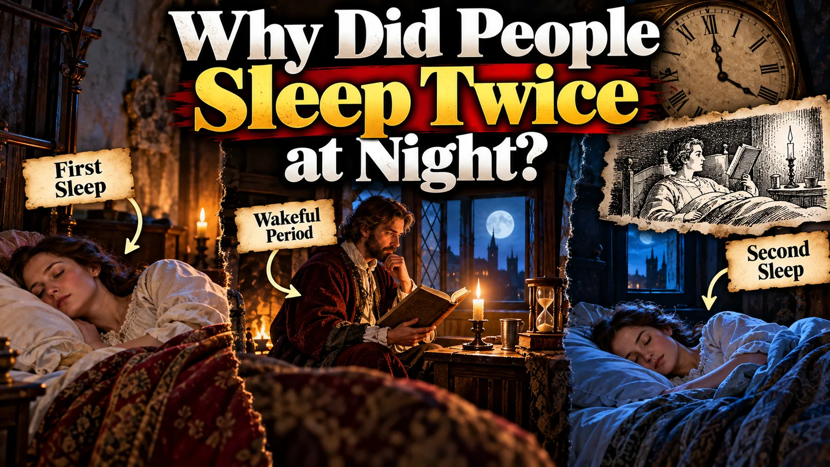 Why Did People Sleep Twice at Night?