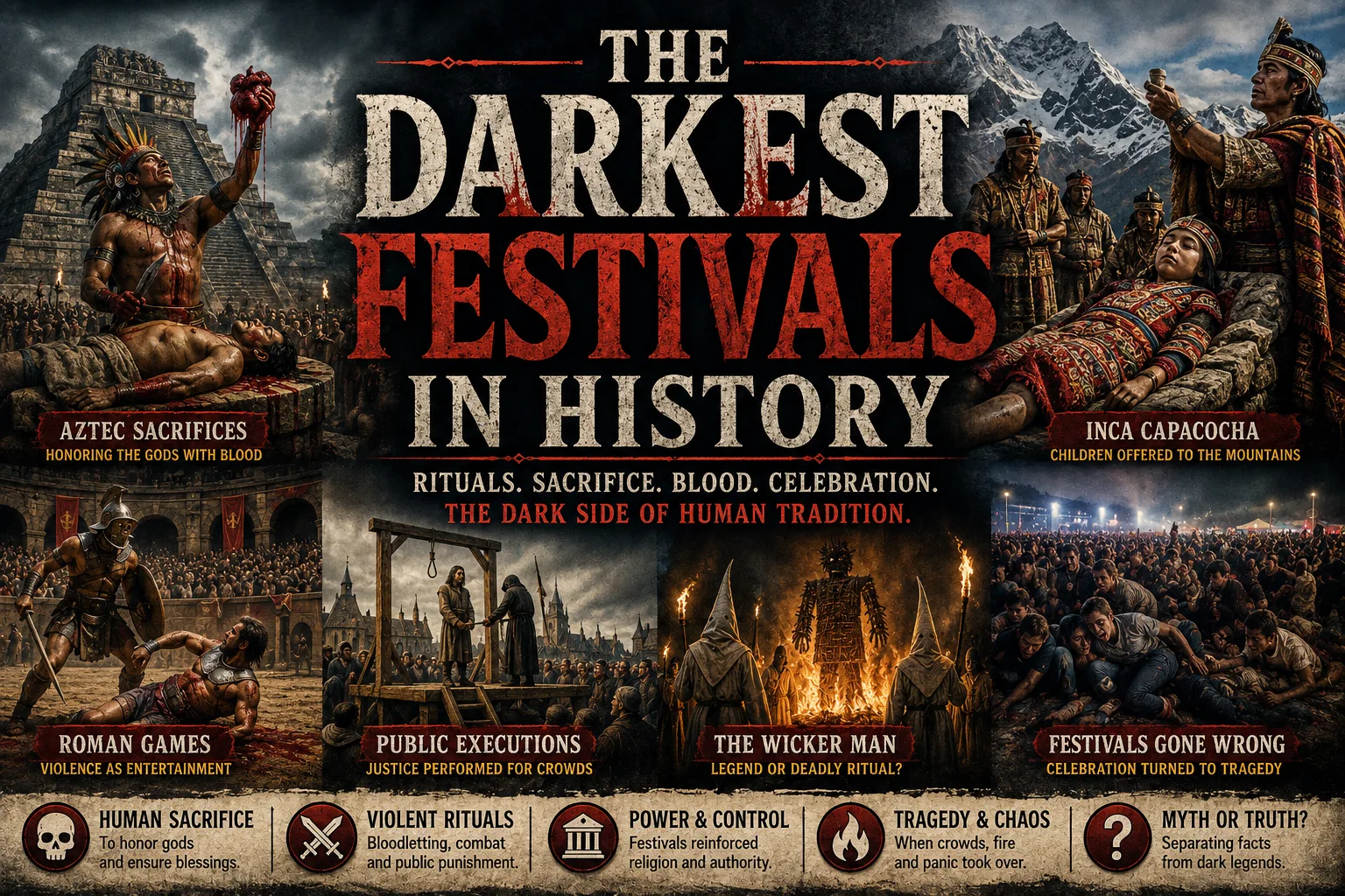 The Darkest Festivals in History: When Celebration Turned Deadly