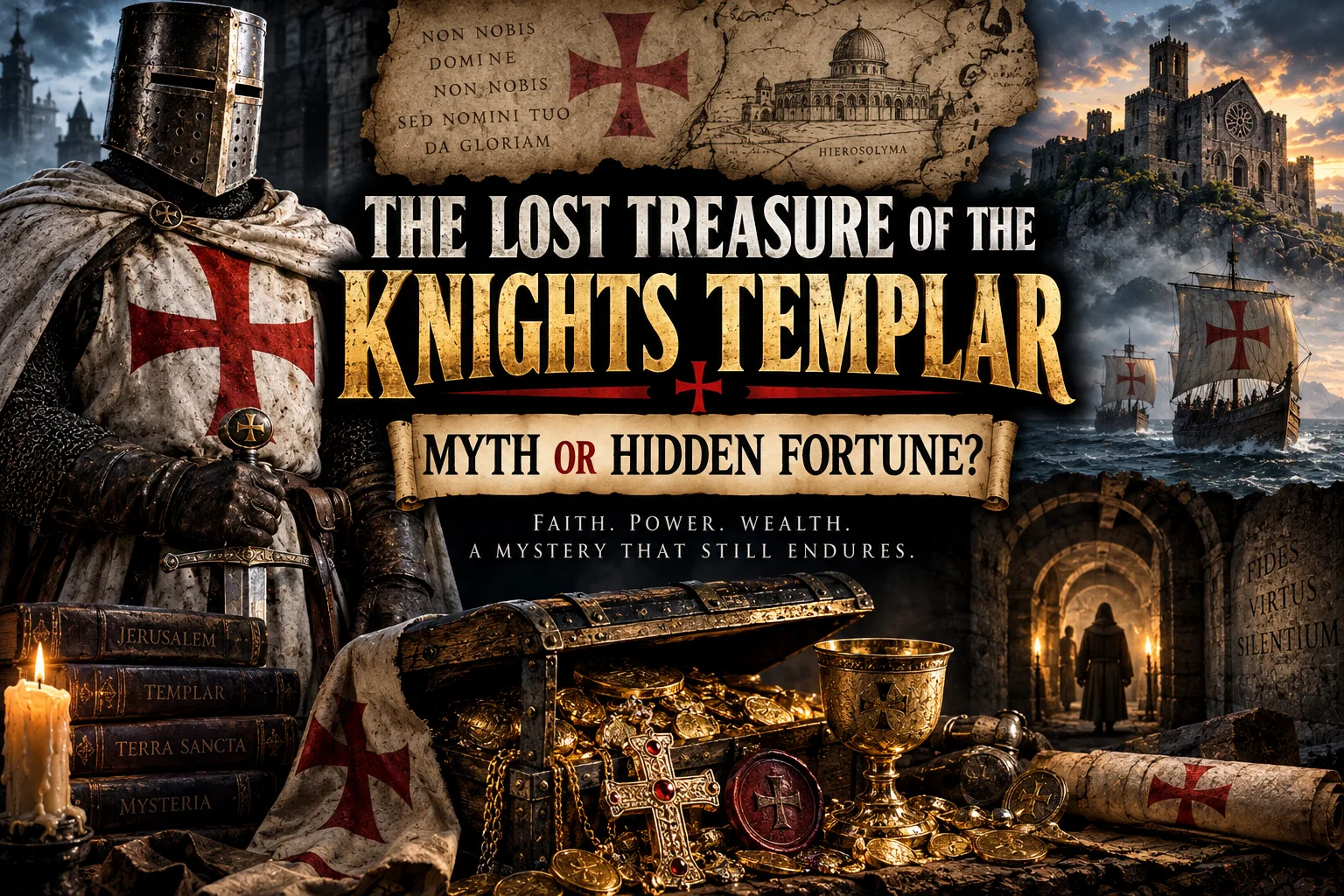 The Lost Treasure of the Knights Templar: Myth or Hidden Fortune?