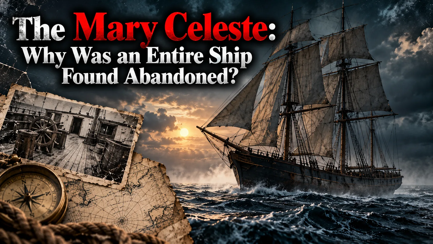 The Mary Celeste: Why Was an Entire Ship Found Abandoned?