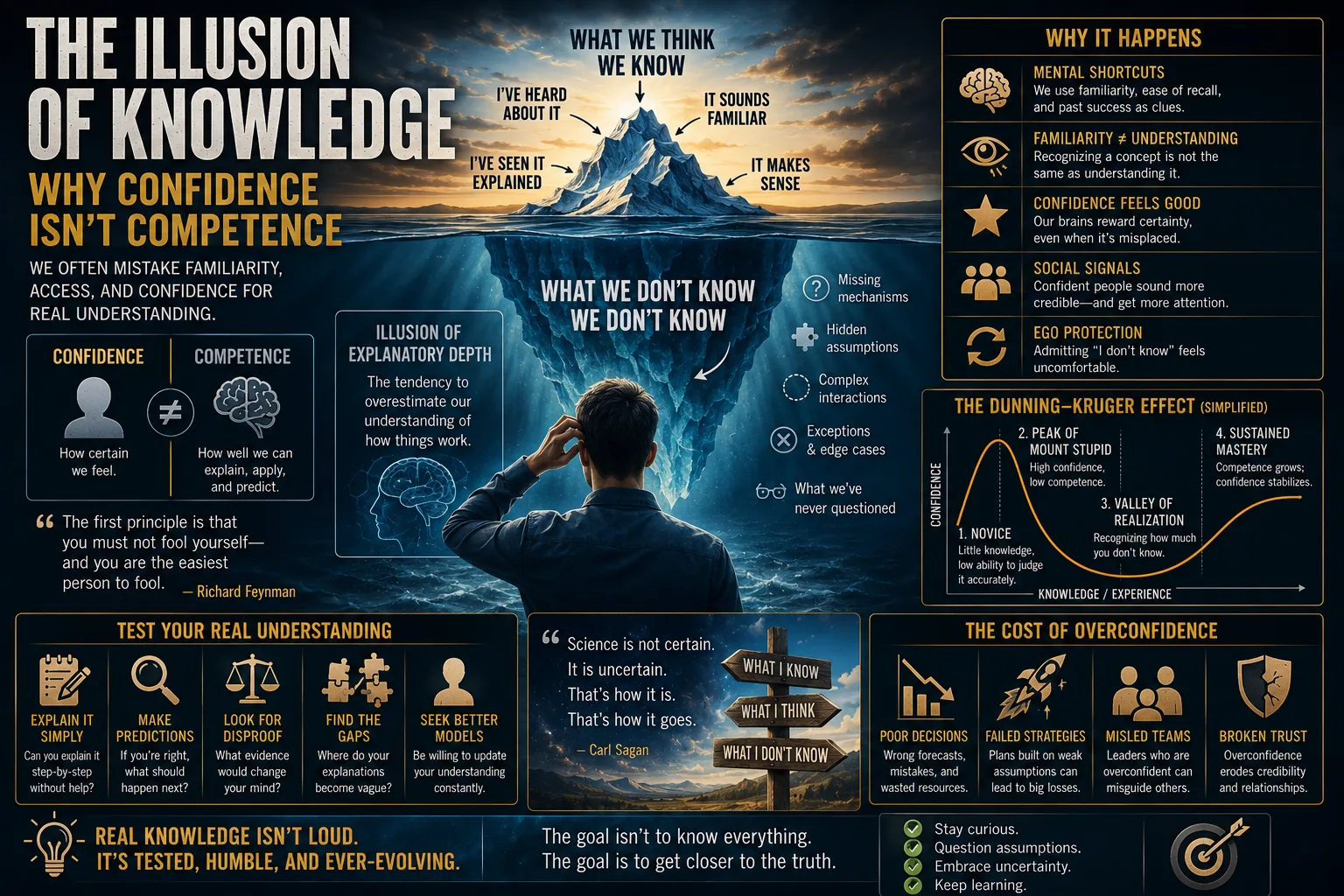 The Illusion of Knowledge: Why Confidence Isn't Competence