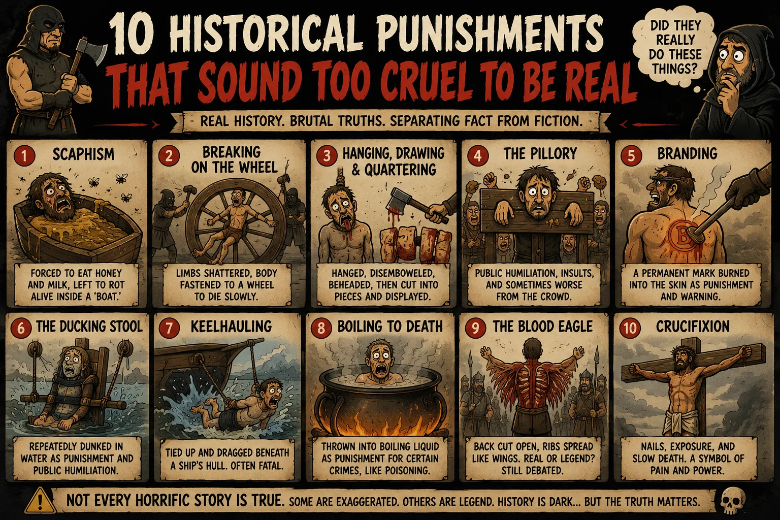 10 Historical Punishments That Sound Too Cruel to Be Real